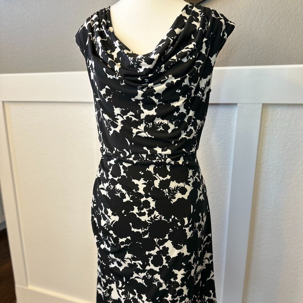 Black and white dress